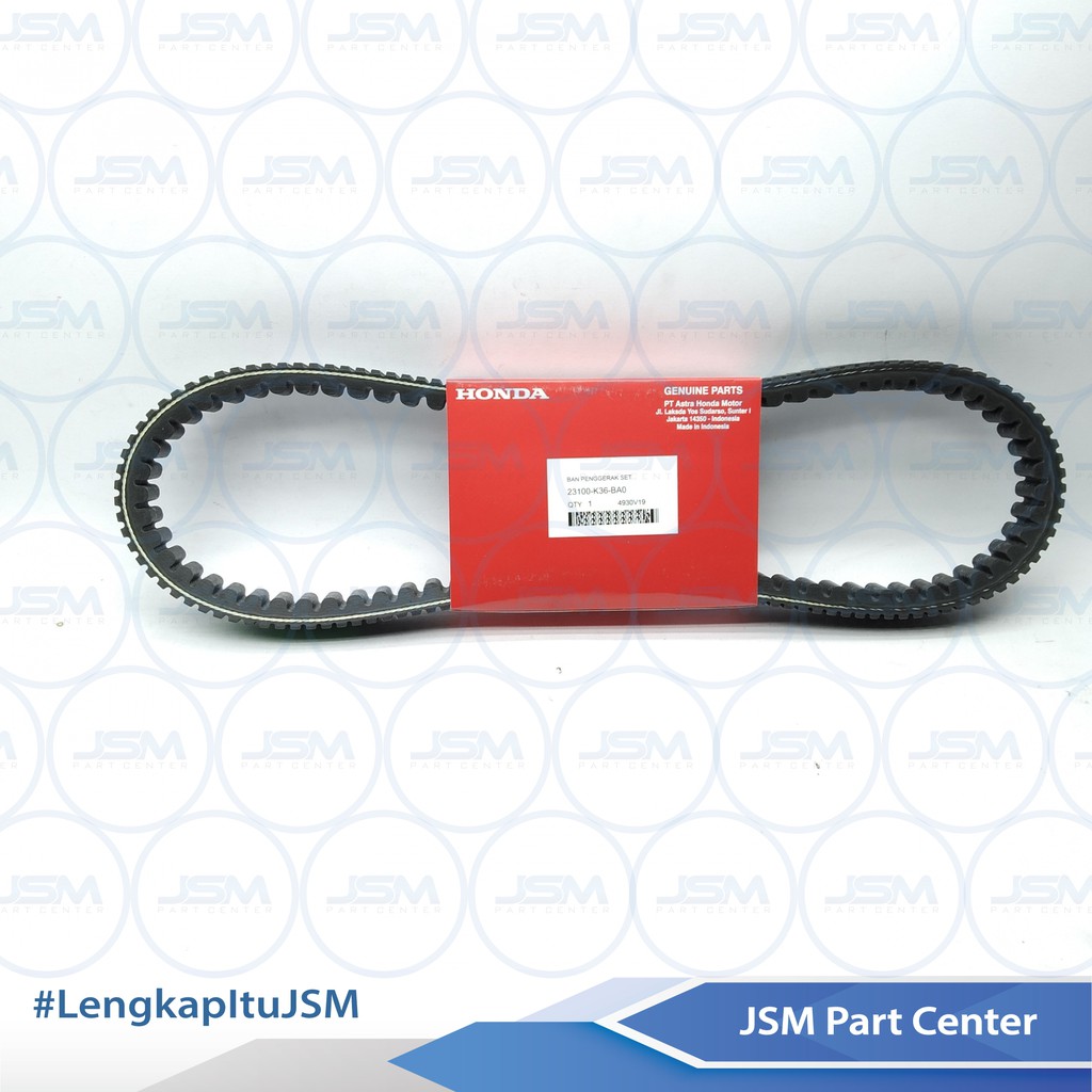 V-BELT VARIO150 SET VANBEL VARIO150 SET 23100-K36-BA0  ORIGINAL AHM