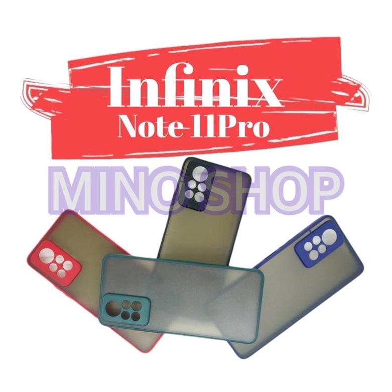 SOFTCASE INFINIX NOTE 11 PRO - HARDCASE DOVE MYCHOICE + PC - AERO CASE