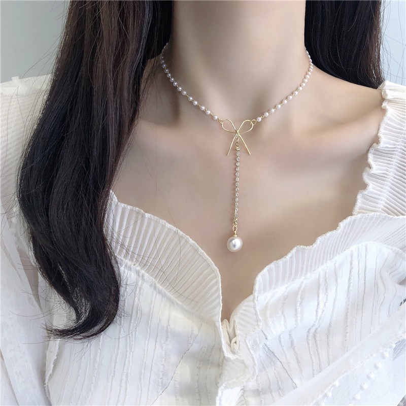 Kalung Mutiara Desain Minority