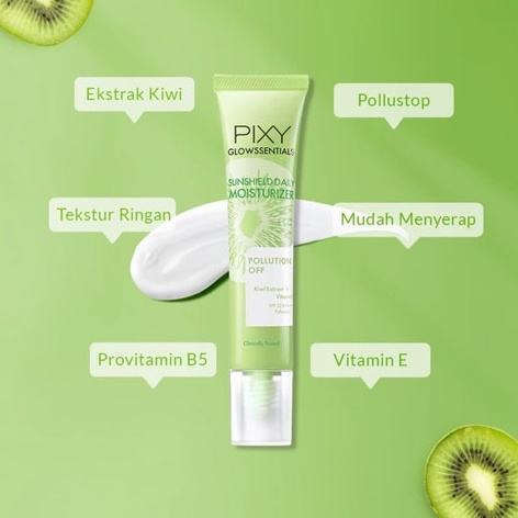 Pixy Glowssentials Sunshield Daily Moisturizer Polution Off