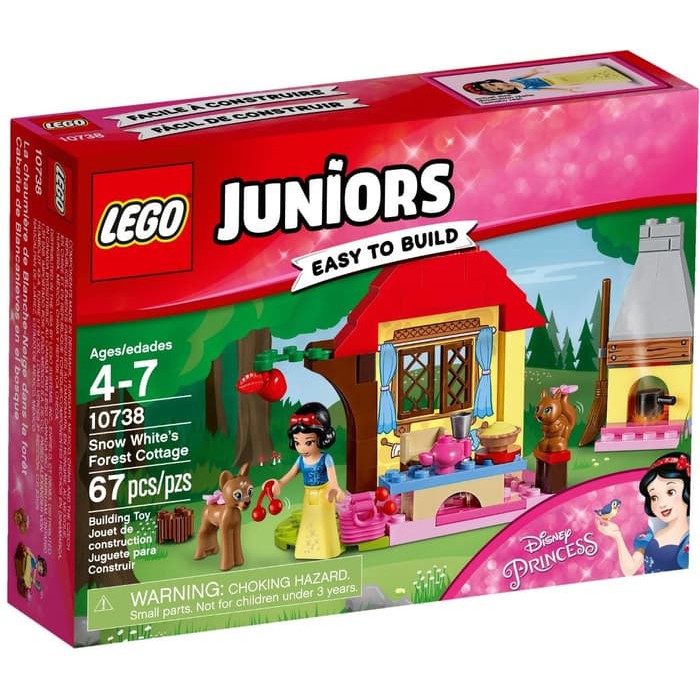 mkmn-818 Lego Juniors 10738 Snow White's Forest Cottage