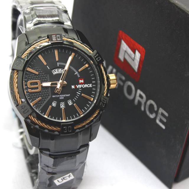 Jam Tangan Pria Naviforce Original Garansi 1 Tahun