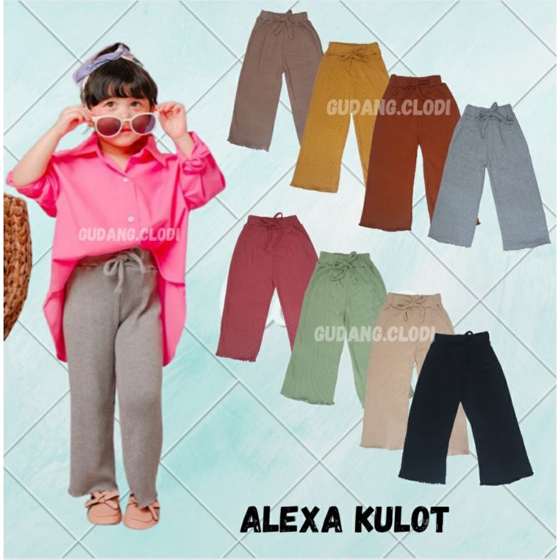 ALEXA KULOT KNIT 2-6 tahun celana anak rajut