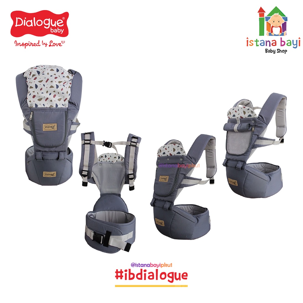 Dialogue Baby Hipseat Airflow 7in1 MArvel Series DGG1036 - Gendongan Bayi