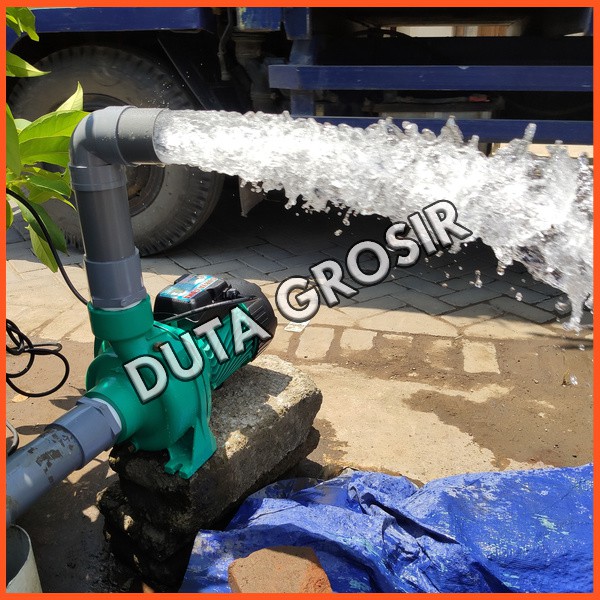 pompa air irigasi listrik JET 900 pompa air kolam lele FREE KLEP