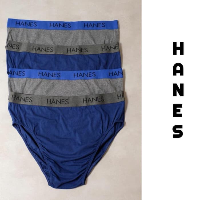 Celana Dalam Hanes ORIGINAL BIGSIZE - Boxer Pria Brief JUMBO SIZE 99
