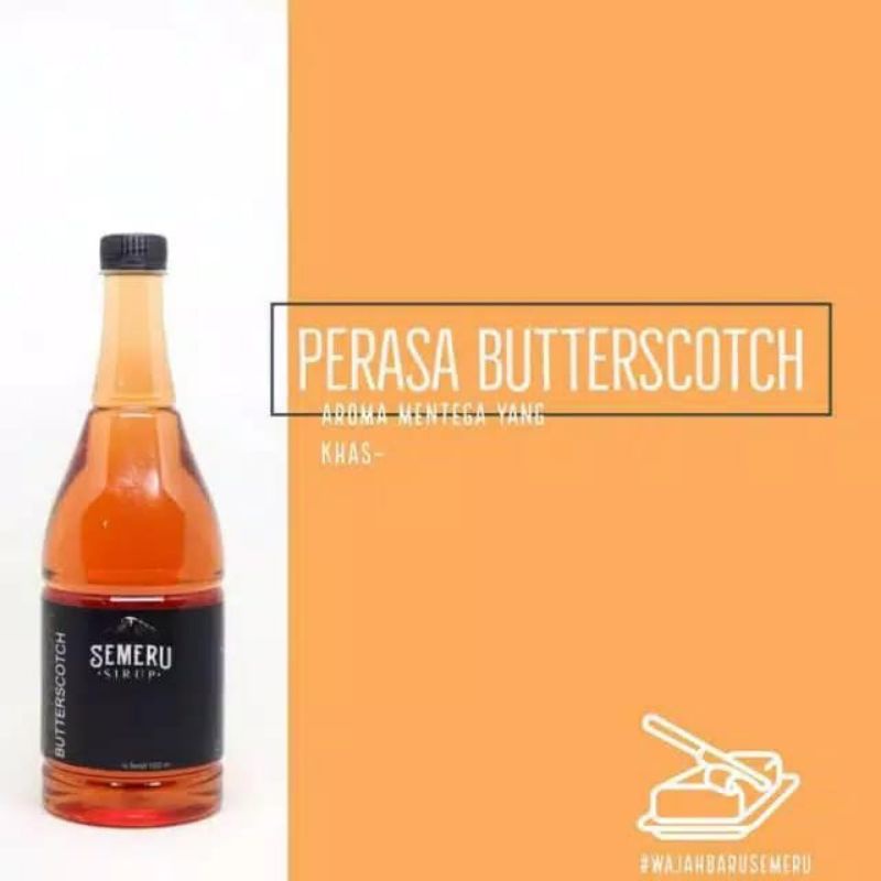 

Semeru Sirup BUTTERSCOTCH 1Liter /Paling Laku /Enak /Murah /Nu Aing Supply