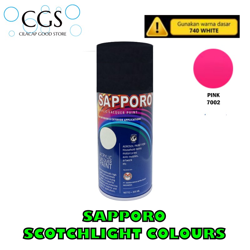 CAT STABILO SAPPORO 7002 PINK - cat sapporo pink stabilo - cat motor pink - pylox pink sapporo - pil