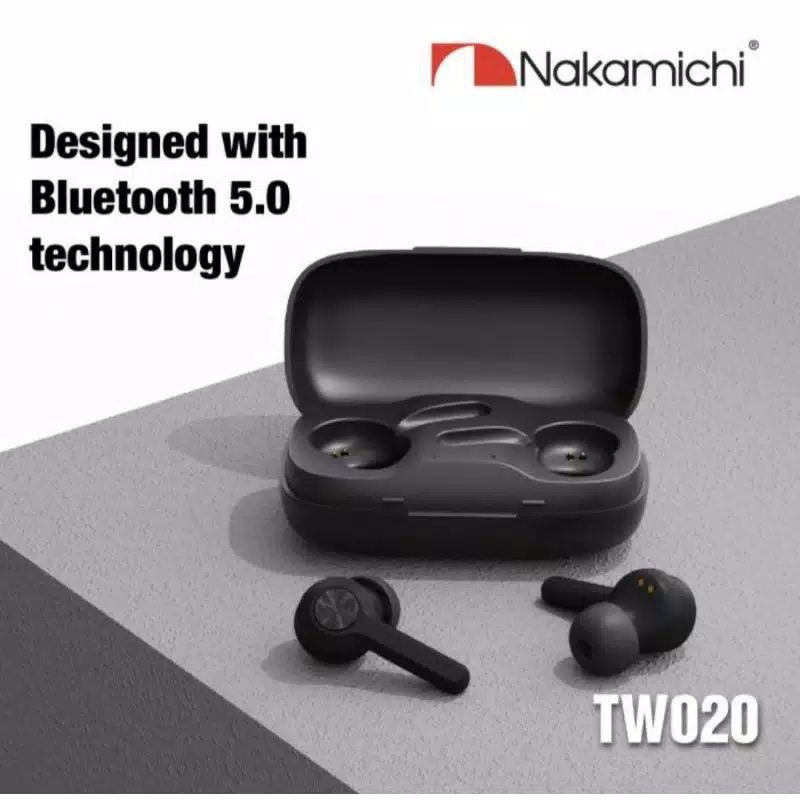 TWS Nakamichi TW 020 Earphone Bluetooth Original