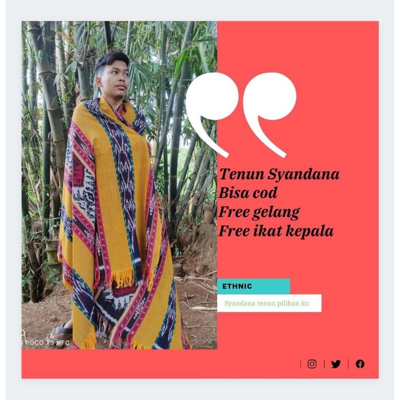 tenun troso jepara ori