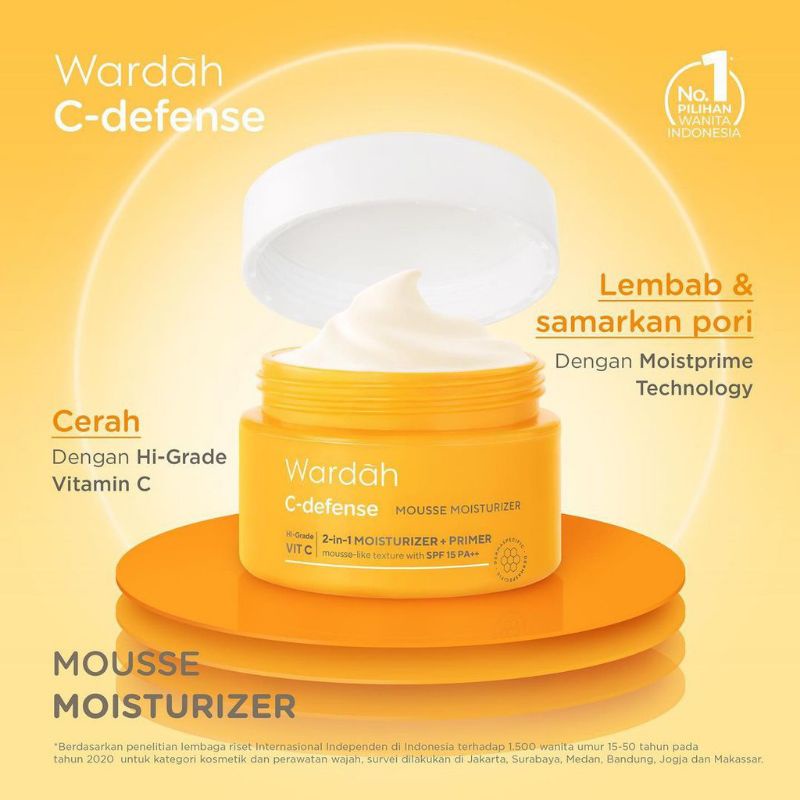 WARDAH C DEFENSE MOUSSE MOISTURIZER