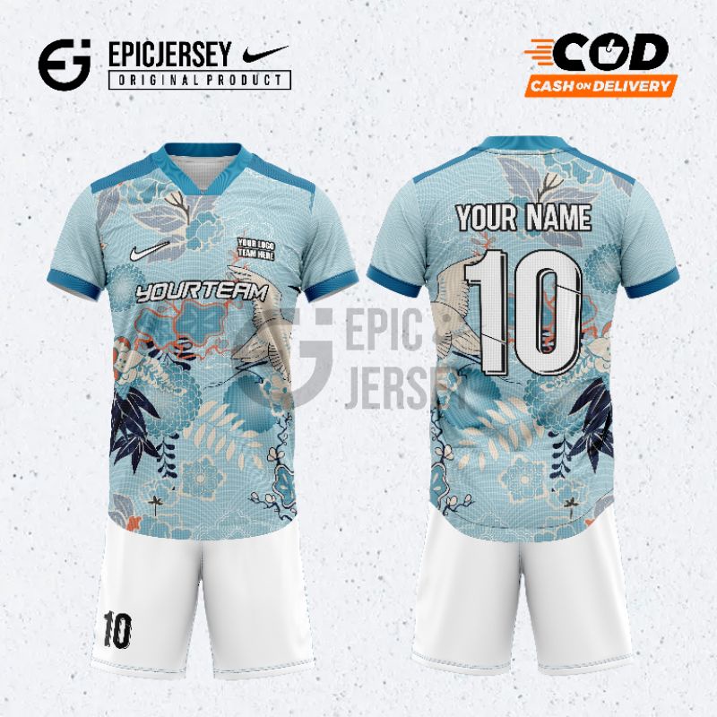 JERSEY FUTSAL FULL PRINTING CUSTOM NAMA, NO, LOGO, TEAM, JERSEY BERKUALITAS MURAH / JERSEY BOLA DESA