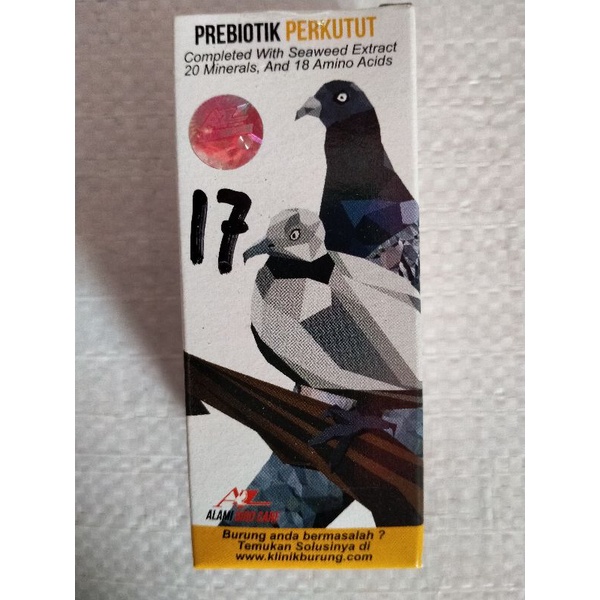 ALAMI BIRD CARE PREBIOTIK PERKUTUT 25 ml