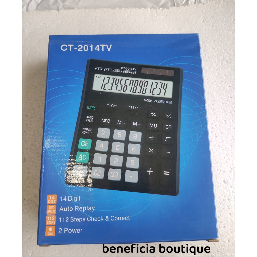 

KALKULATOR CITIZEN CT 2014TV, 14 DIGIT