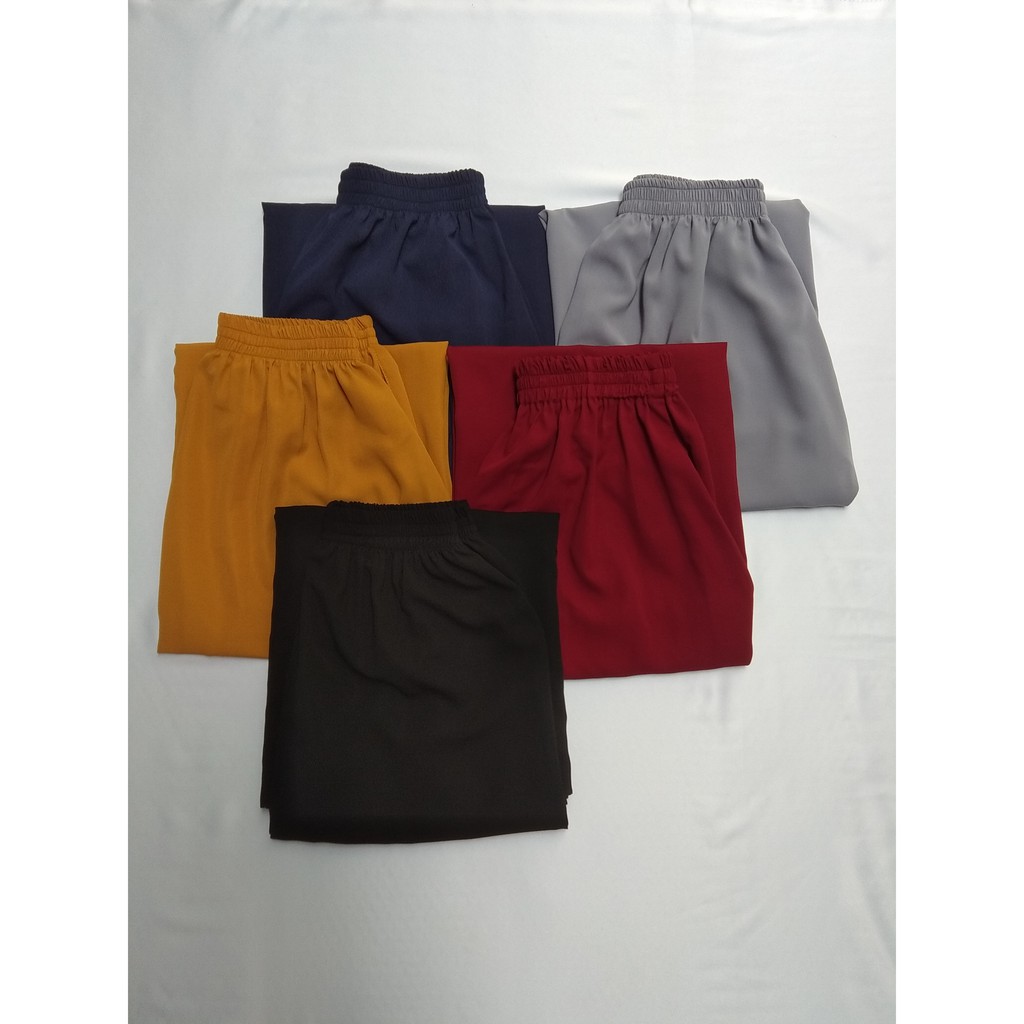 rok wolfis panjang rok polos panjang rok wolfis Premium rok TERMURAH