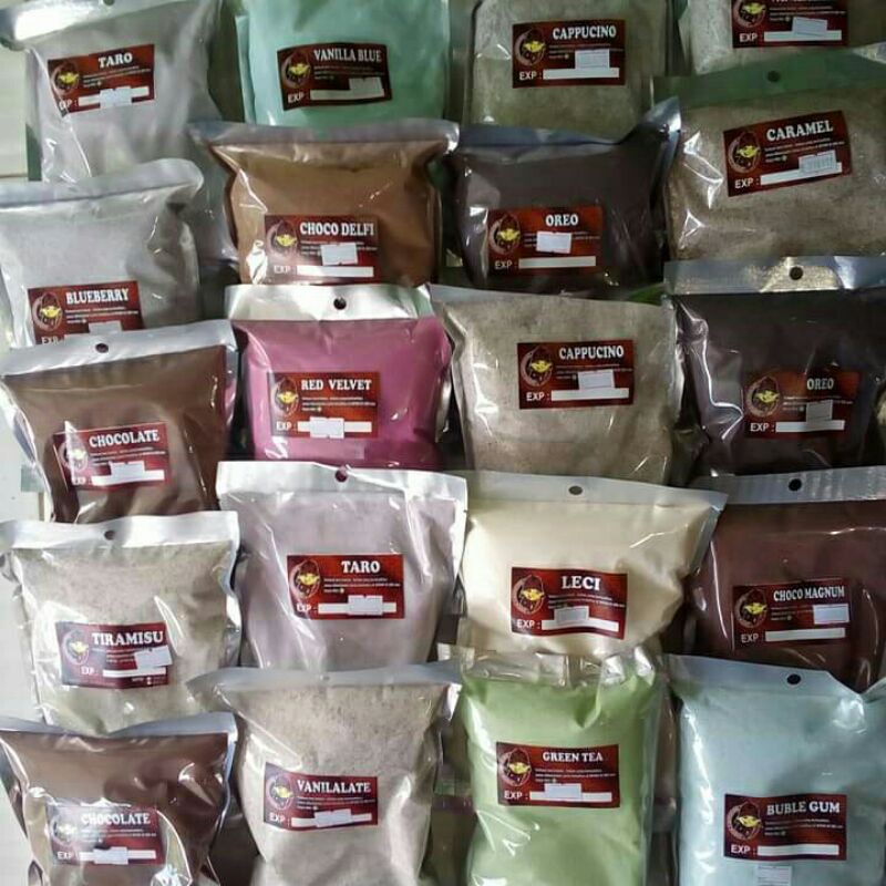 

Bubuk Minuman aneka rasa / Powder Drink / Serbuk Minuman (500gram) ds