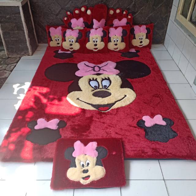 Karpet bulu, karpet miky, karpet karakter