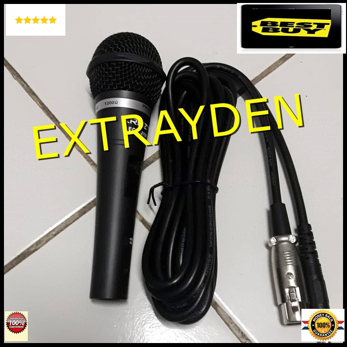 original Mic condenser audio musik karaoke condesor mik microphone kabel cabel peka sensitif audio m