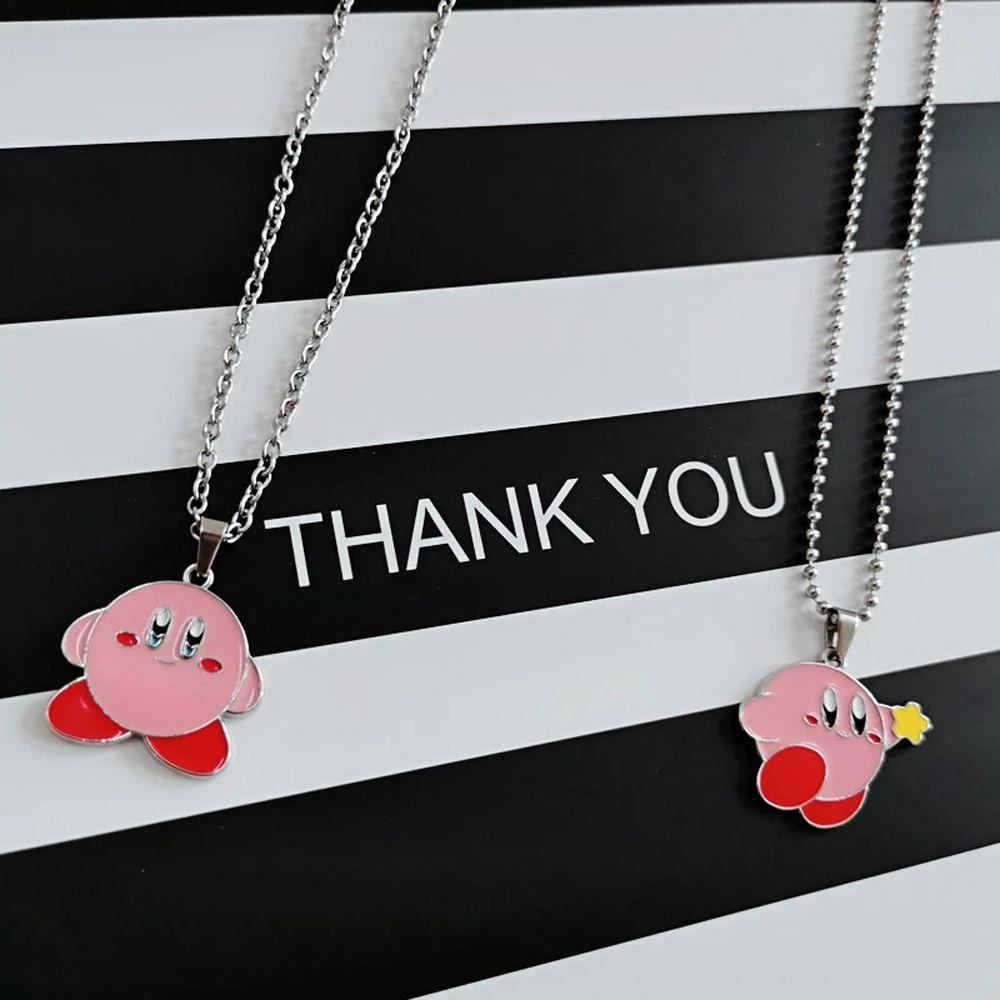 Agustina Kirby Series Liontin Aksesoris Kartun Hadiah Kalung Ornamen Perhiasan Anime Necklace