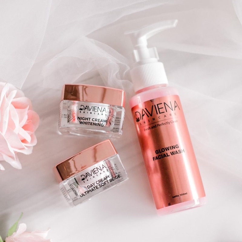 DAVIENA SKINCARE GLOWING SERIES|DISTRIBUTOR DAVIENA|BEST SELLER|davienaskincare.official|ramadhanidavin|davienaskincare.bdg|davienaskincarejabotabek|davienaskincarepalembang-Paket hemat