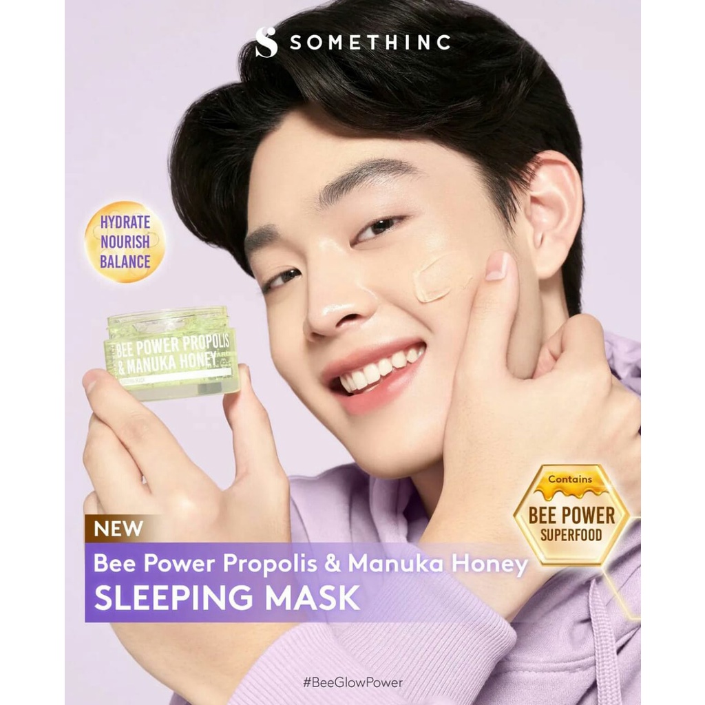 SOMETHINC Bee Power Propolis &amp; Manuka Honey Sleeping Mask 50g
