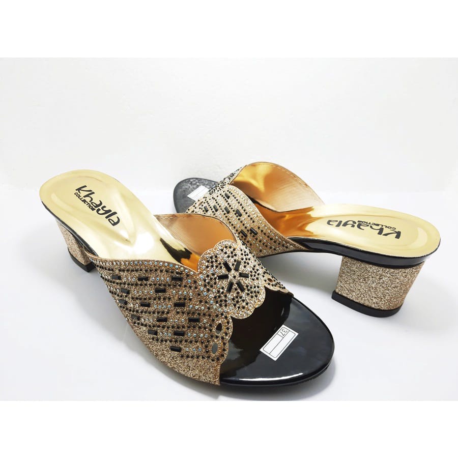 SANDAL WANITA PESTA / SANDAL WEDGES / SANDAL PESTA / SEPATU PESTA /HAK TAHU /LIDI COCOD.IDN