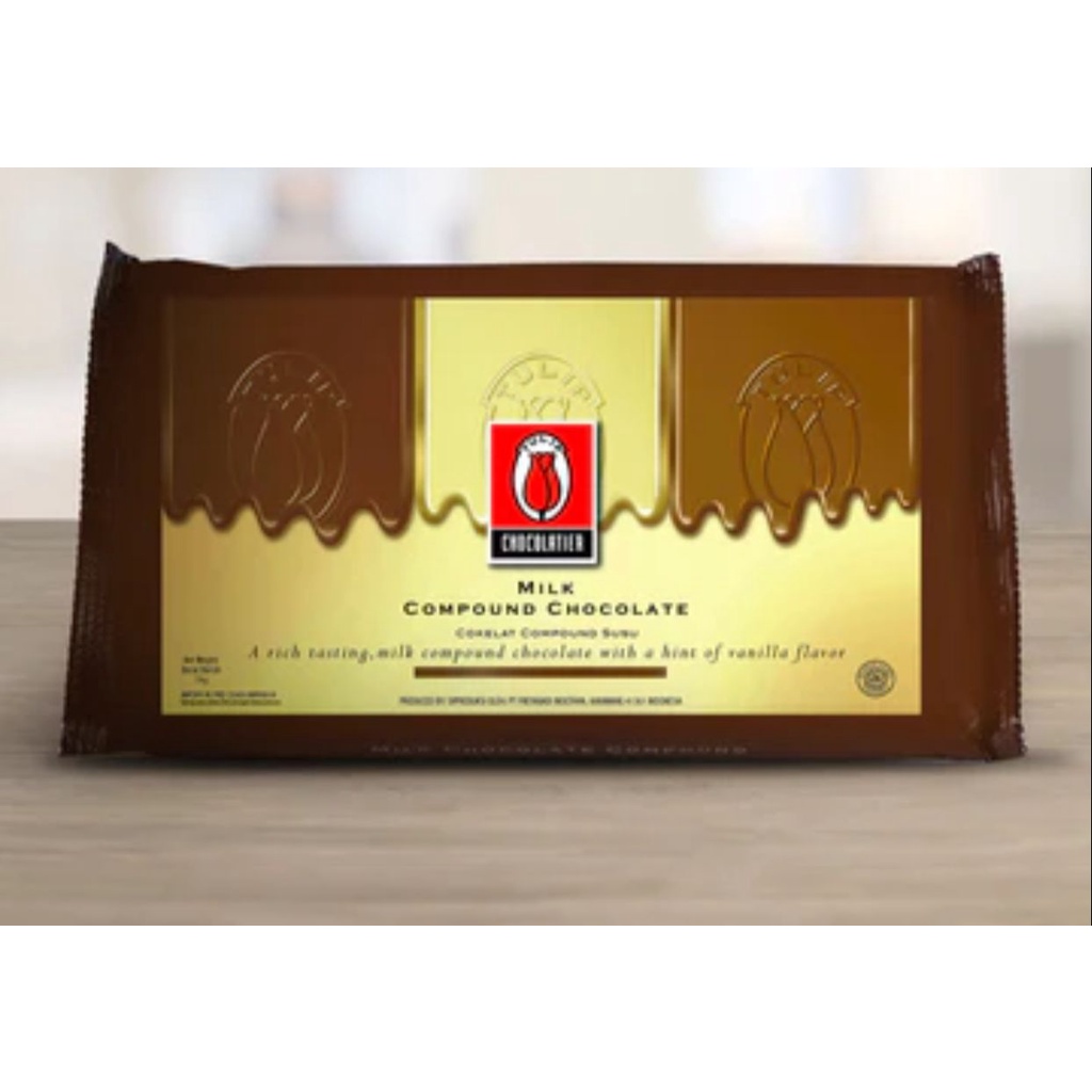 Tulip Milk Chocolate Compound - Chocolate Tulip 1kg