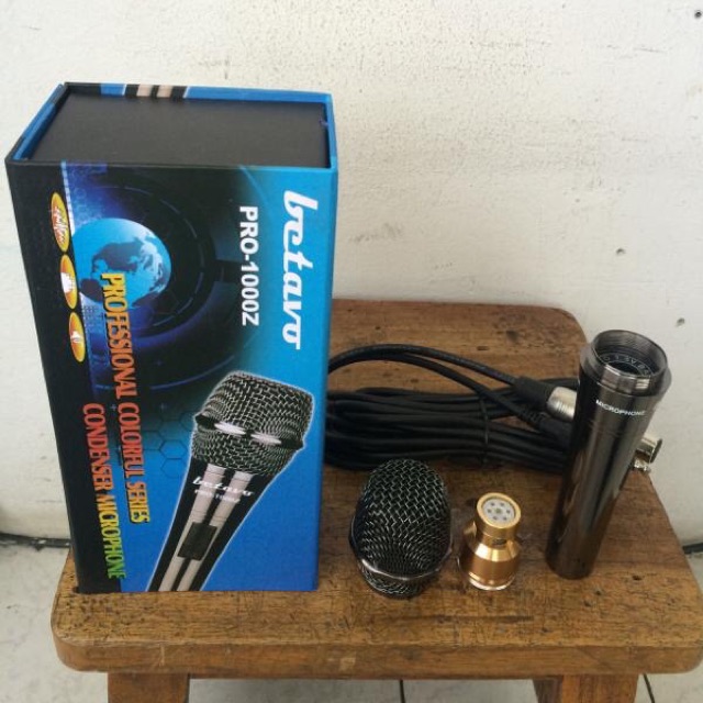 Mic microphone cable kabel betavo condensor