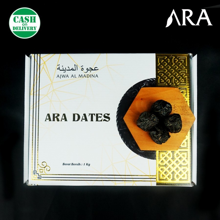 KURMA AJWA ARA DATES 1 KG PREMIUM KEMTAN