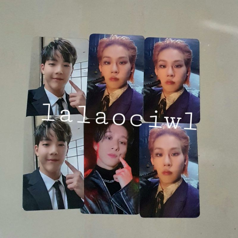 Monsta X - Photocard PC Album Fatal Love FL Benefit Ktown