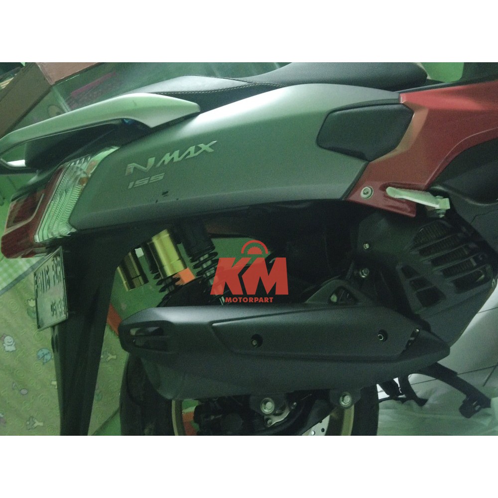Tutup Cover Pelindung Knalpot Motor Yamaha N MAX NMAX Lama 2015 2016 2017 2018 2019 STANDARD