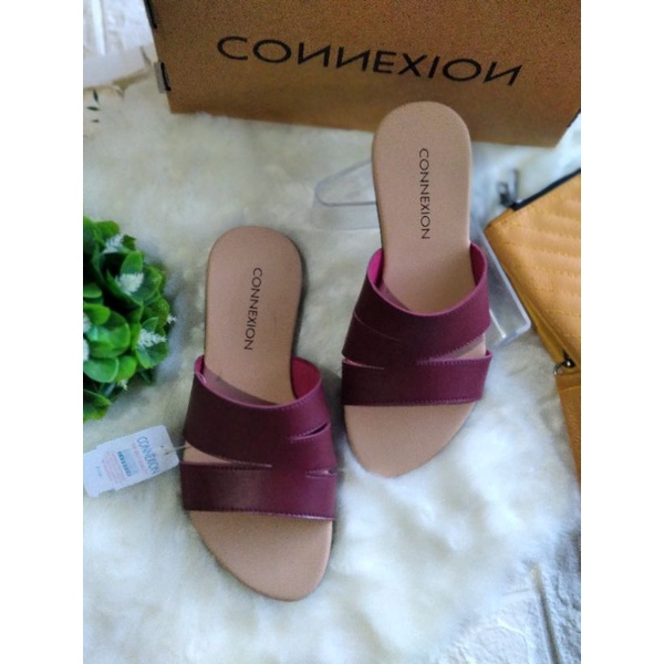 Sandal flet wanita conxon.SLK/Slop kekinian/neva terlaris