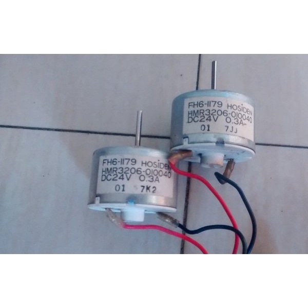 Promo DC Motor HOSIDEN FH6 1179 24 volt 2 pcs