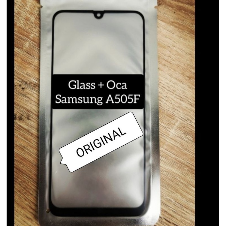 KACA LCD PLUS LEM OCA SAMSUNG A50 / A505F / A50F / LAYAR KACA DEPAN LCD TOUCHSCREEN / PENGGANTI LAYA