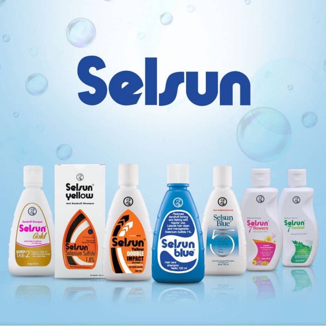 Selsun Shampoo Selsun Conditioner - Selsun 7 Flower Selsun 7 Herbal Selsun Yellow Selsun Blue 5