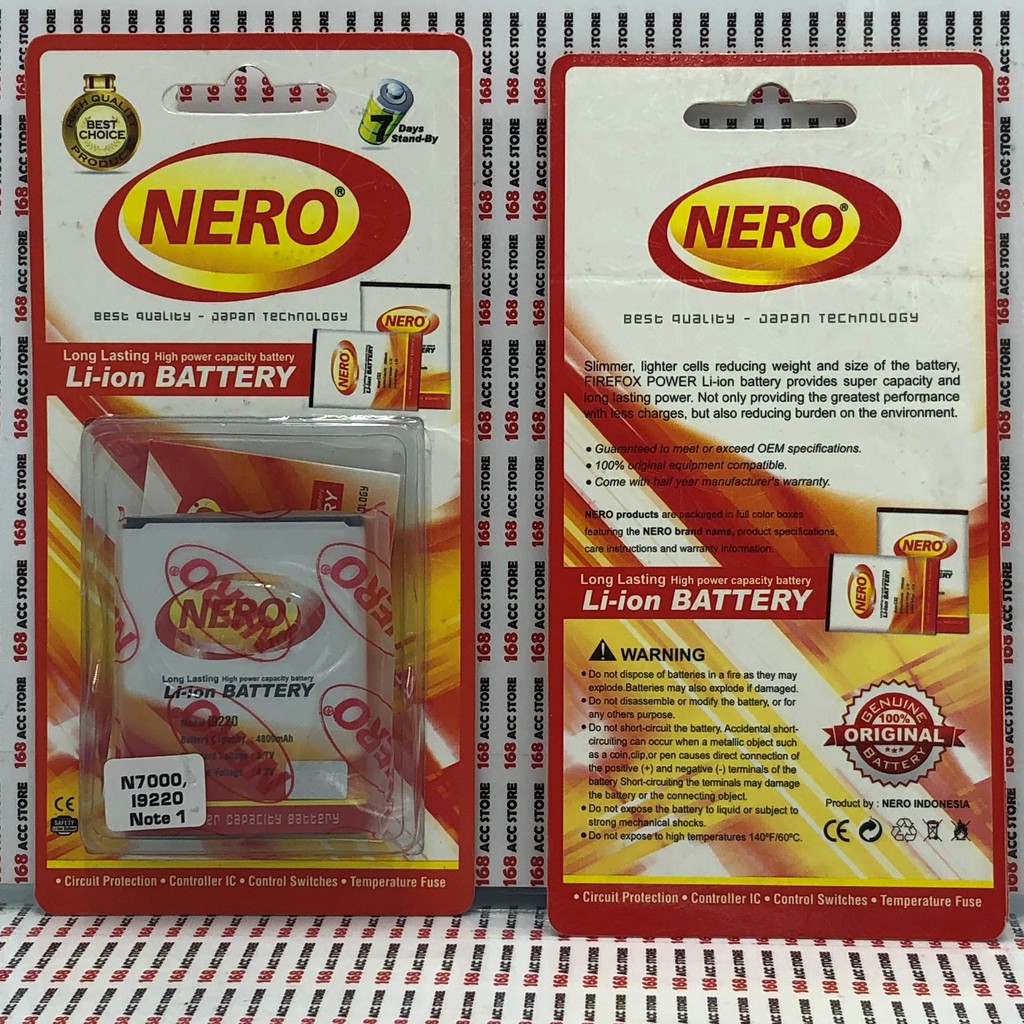 BATERAI SAMSUNG GALAXY NOTE / N7000 / BATERAI DOUBLE POWER SAMSUNG NOTE 1 / N7000 / I9220