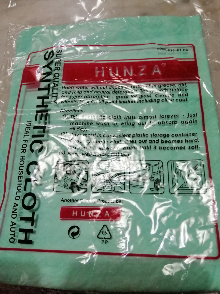 Kanebo  Hunza Lap Serat Synthetic Warna/alat Cuci Mobil Motor Super Magic Towel Kain Lap Make Up