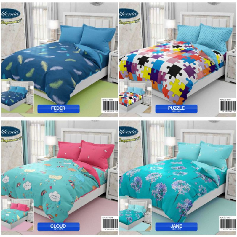 BED COVER SET CALIFORNIA 180x200