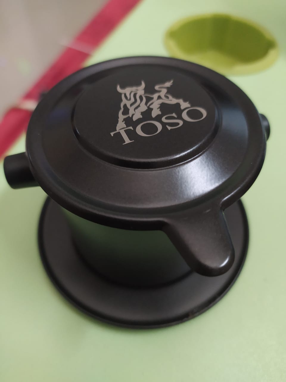 Toso Black Long Cam Sekrup Vietnam Drip Coffee Maker Saringan Kopi Coffee Drip