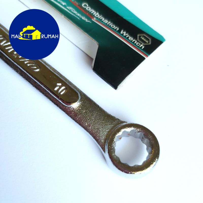 Kunci RING PAS Kombinasi Combination Spanner - AIWO 10mm 10 mm