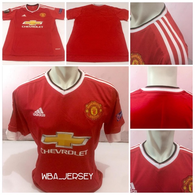 Jersey manchester united home 2015 2016