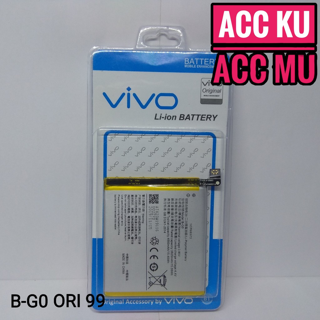 BATERAI VIVO X27 BATERAI VIVO V15 BATTERY VIVO B-G0  VIVO V15 PRO VIVO X27 ORIGINAL