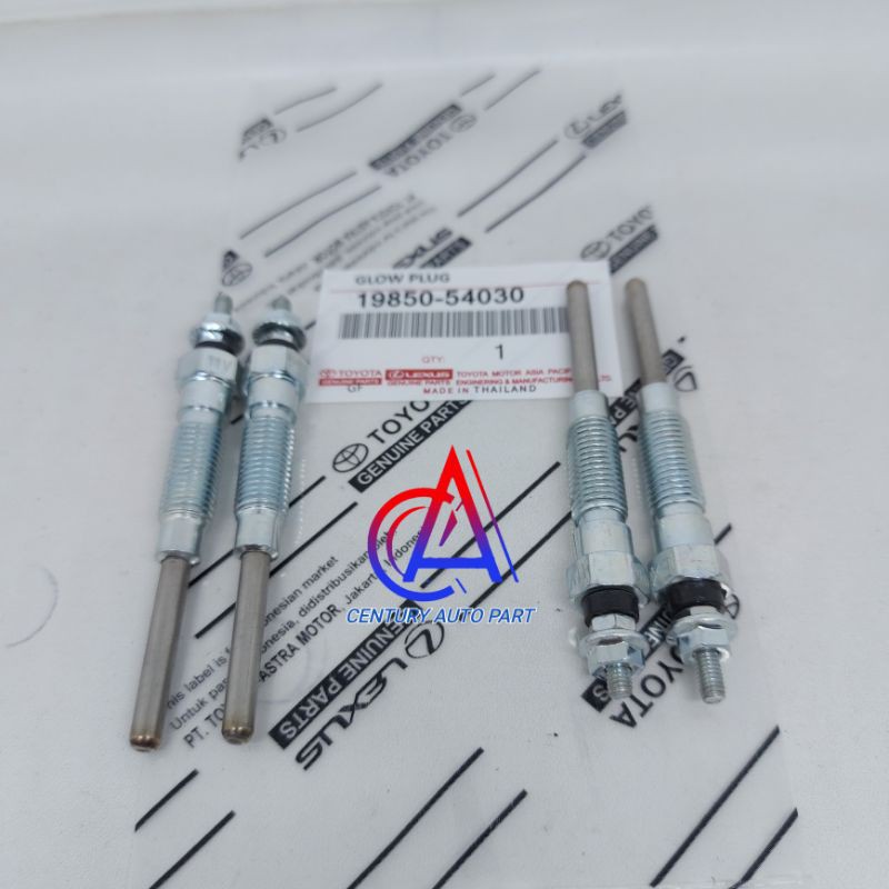 BUSI PEMANAS GLOWPLUG HIACE DIESEL 11V 4PCS GARANSI 1BULAN