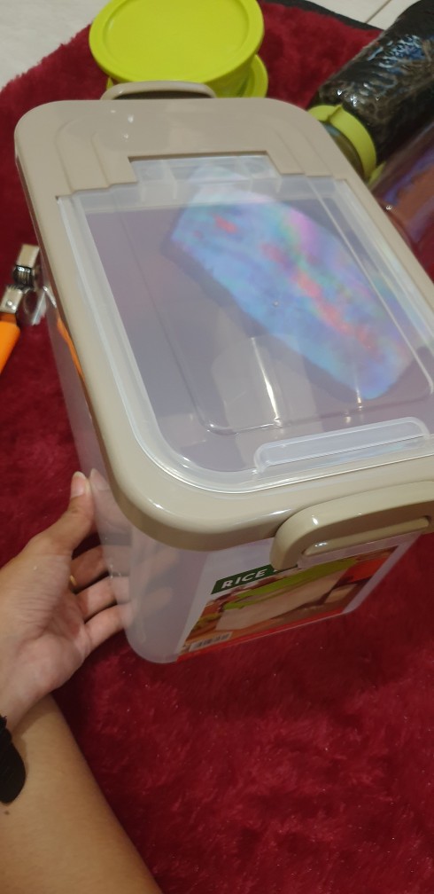 Rice Box/ Tempat Beras/kotak Beras 5 Kg