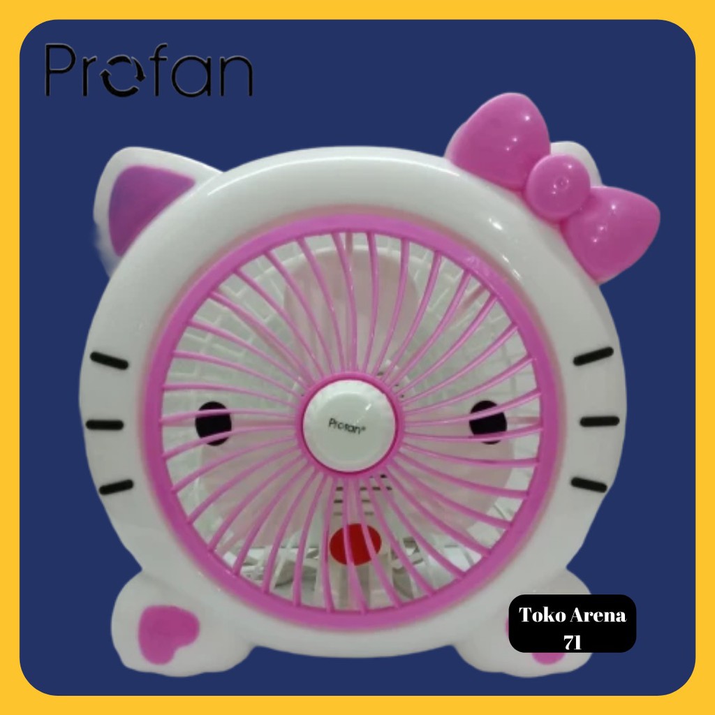 Profan Kipas angin karakter Hello Kitty Kipas karakter kartun Hello Kitty Kipas angin lucu