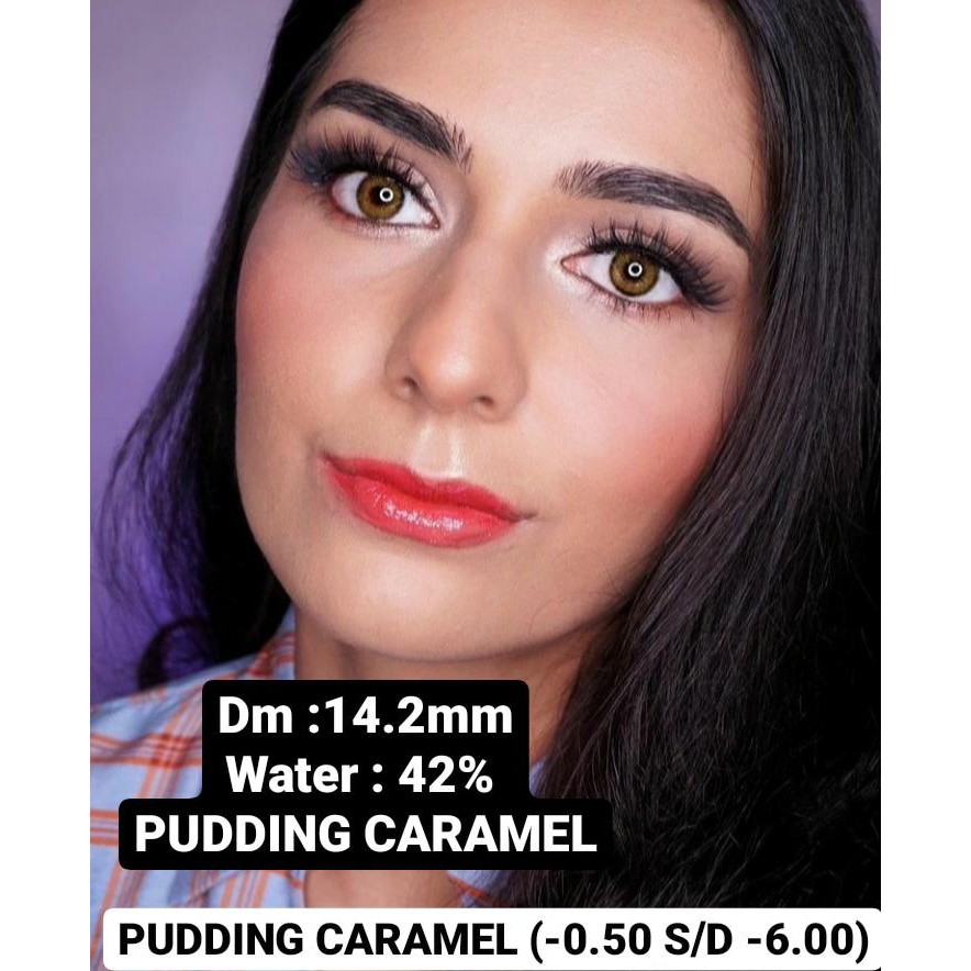 SOFTLENS PUDDING CARAMEL (-0.50 S/D -6.00)