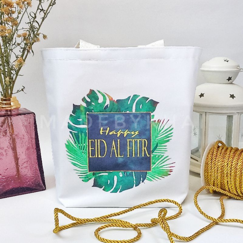 

Tas jinjing Hampers Hari Raya. Free Hang Tag Idul Fitri