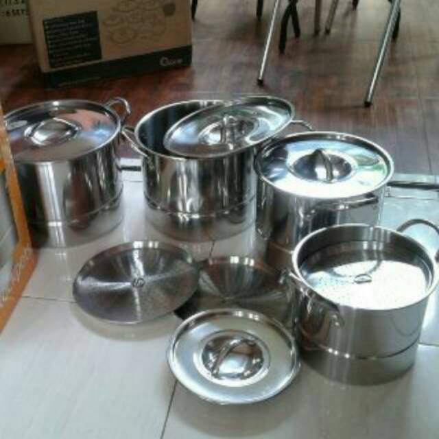 Supra stockpot + steamer 4 in 1