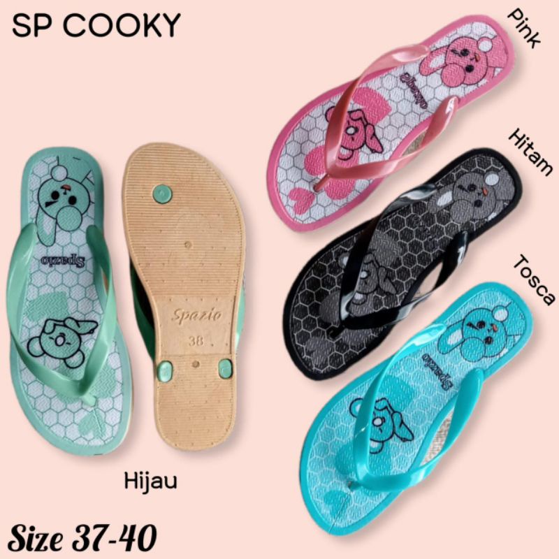 sandal jepit wanita model COOKY  murah nyaman dan kuat anti air