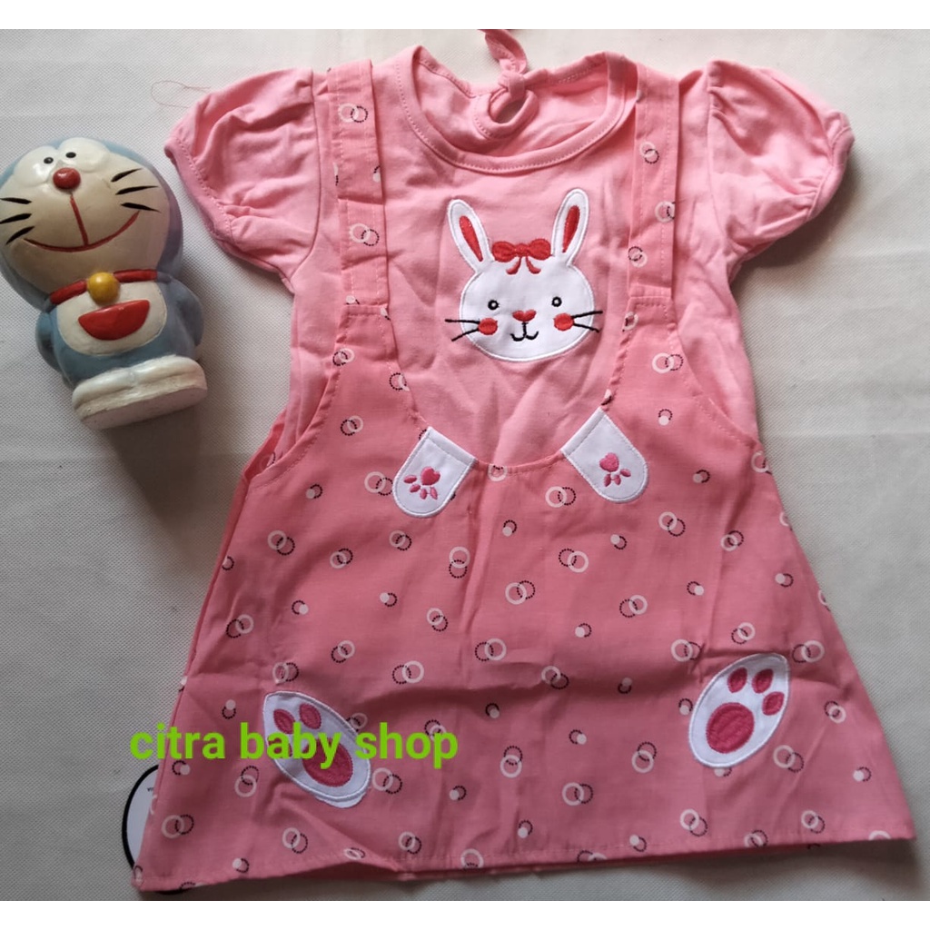 Dress Anak Perempuan Motif Rabbit